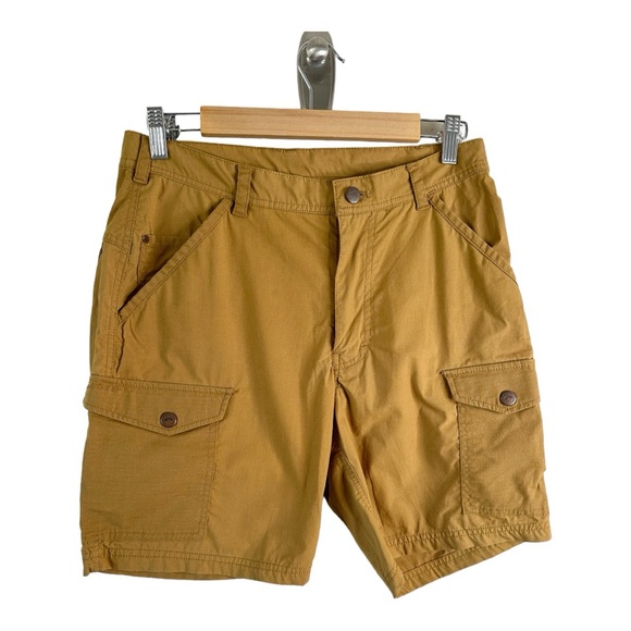 Kathmandu Storm Organic Cotton Cargo Shorts Cordura Fabric Size Small - Picture 1 of 11